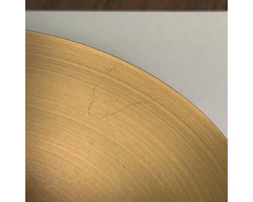 3871/12WLU УЦЕНКА(НЕВОЗВРАТНЫЙ ТОВАР) HIGHTECH ODL19 385 античная бронза/металл Настенный светильник ЦАРАПИНЫ LED 12W 840Лм 3000К ECLISSI