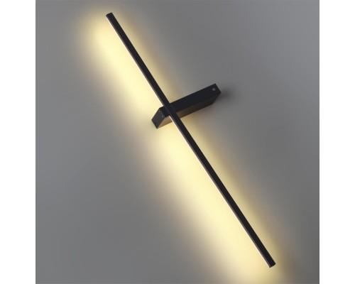 5695/9WL LEDIO LN23 051 чёрный Настенный светильник LED 9W 3000K 680Лм 220V BLAKE