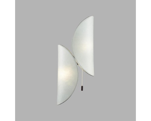 7067/2W L-VISION ODL26 Настенный светильник  черный/белый/шелк/металл IP20 LED G9 5W 220-240V SILK