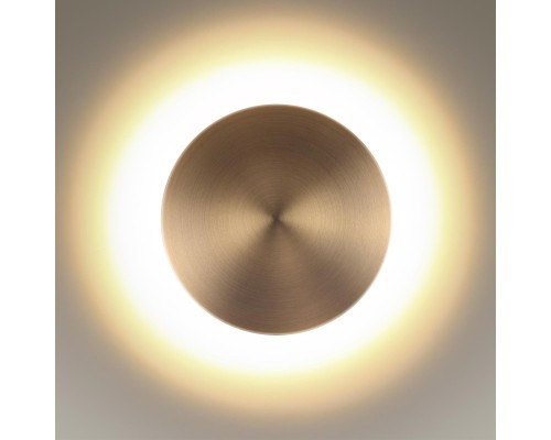 3871/12WLU УЦЕНКА(НЕВОЗВРАТНЫЙ ТОВАР) HIGHTECH ODL19 385 античная бронза/металл Настенный светильник ЦАРАПИНЫ LED 12W 840Лм 3000К ECLISSI