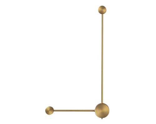 7009/10WL HIGHTECH ODL25 319 античная бронза/металл/акрил Настенный светильник LED 3000/4000K тумблер на корп. 10W 220V CRI > 90 SATELLITE