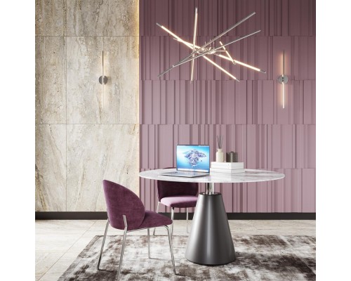 4323/12WL HIGHTECH ODL22 83 металл/хром полированный Настенный светильник поворотный 360° IP20 LED 10W 586Лм 3000K FUERTE