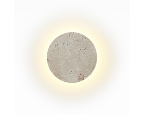 6625/5WL HIGHTECH ODL24 131 бежевый/металл/травертин Настенный светильник IP20 LED 6W 3000K 220V TRAVERTINO
