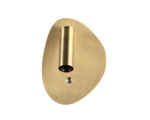 7185/9WL HIGHTECH ODL26 Настенный светильник  брашированная бронза/металл  IP20 LED 9W 580Лм 2700K/3300K/4000K 120° 220-240V ROY