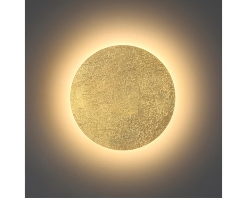 Настенный светодиодный светильник Odeon Light 3561/9WL Solario золотое фольгирование 9w 3000K