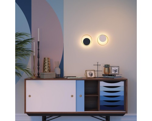 Накладной светодиодный светильник Odeon Light 3899/7WB Mondy черный LED 7 Вт 3000K