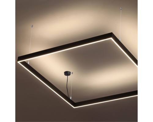 Подвесной светильник Novotech 358160 Iter черный LED 40 Вт (30Вт вниз + 10Вт вверх) 4000K