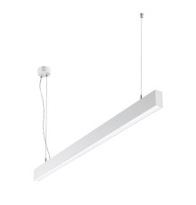 358877 OVER NT21 белый Подвесной светодиодный светильник IP20 LED 40W вниз + 12W вверх 220V ITER