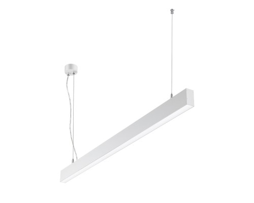 358877 OVER NT21 белый Подвесной светодиодный светильник IP20 LED 40W вниз + 12W вверх 220V ITER