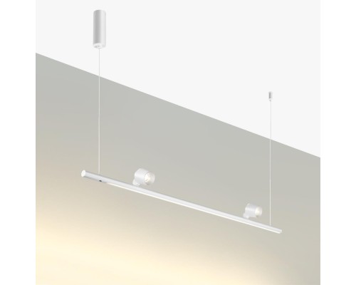 359308 OVER NT24 000 белый Светильник подвесной диммируемый (сенсер) IP20 LED 14W+14W 4000K 220-240V FERMO