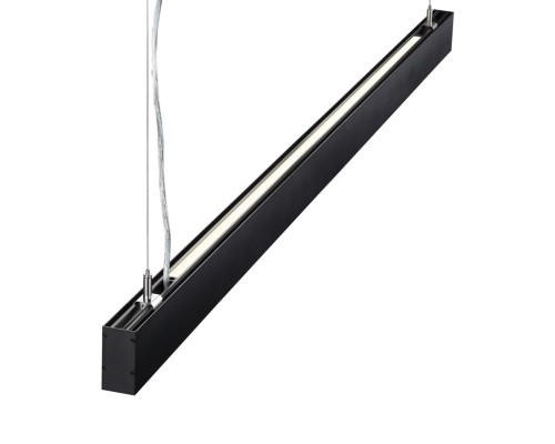 358878 OVER NT21 черный Подвесной светодиодный светильник IP20 LED 40W вниз + 12W вверх 220V ITER