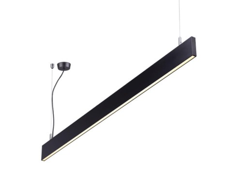 Подвесной светильник Novotech 358160 Iter черный LED 40 Вт (30Вт вниз + 10Вт вверх) 4000K