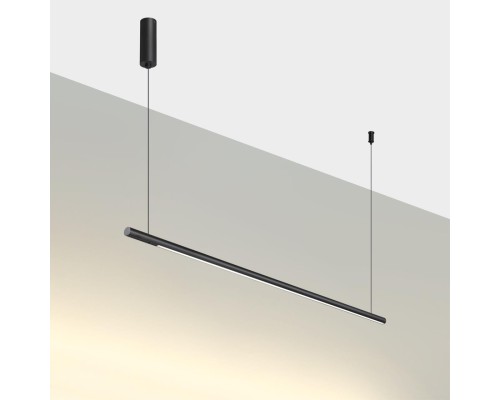 359307 OVER NT24 000 черный Светильник подвесной диммируемый со сменой цв.температуры (сенсор) IP20 LED 14W 2700/4000/6000K 220-240V FERMO