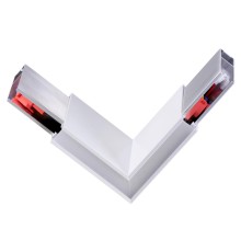 Соединитель угловой токопроводящий Novotech 135078 Iter белый LED 3 Вт 4000K