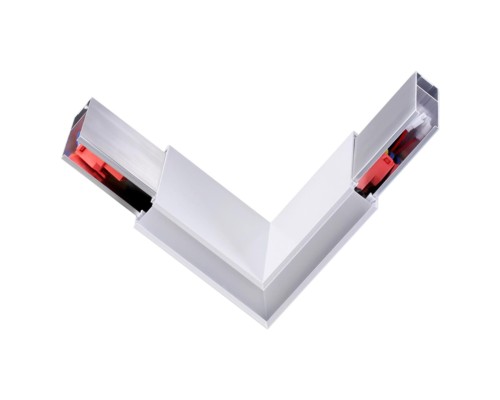 Соединитель угловой токопроводящий Novotech 135078 Iter белый LED 3 Вт 4000K