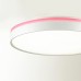 7708/DL COLOR SN 100 Светильник пластик/белый/розовый LED 48Вт 4000К D420 IP43 KEZO PINK