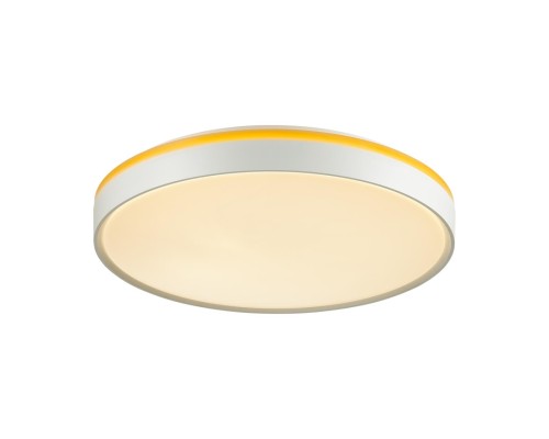 7709/DL COLOR SN 100 Светильник пластик/белый/желтый LED 48Вт 4000К D420 IP43 KEZO YELLOW