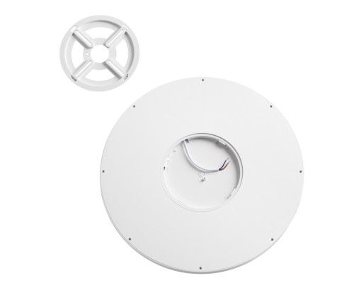 7659/32L MITRA LED SN 52 Светильник пластик/белый LED 32Вт 3000/4000K D400 IP40 ALFA WHITE