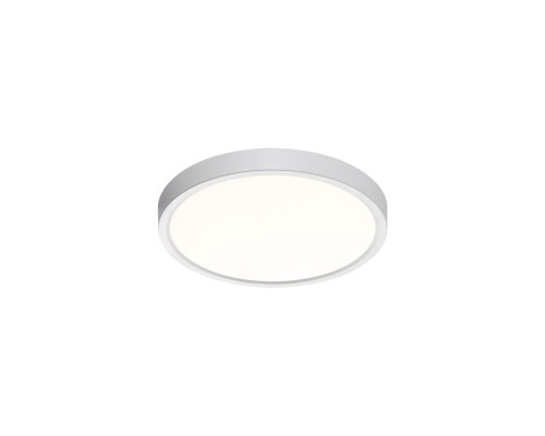 7659/18L MITRA LED SN 52 Светильник пластик/белый LED 18Вт 3000/4000K D230 IP40 ALFA WHITE