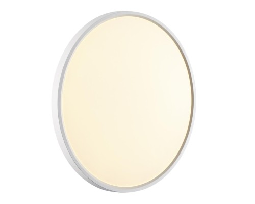 7659/40L MITRA LED SN 52 Светильник пластик/белый LED 40Вт 3000/4000K D495 IP40 ALFA WHITE