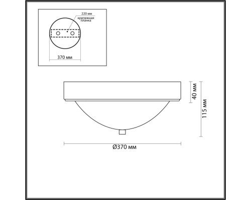 5259/3C VINTAGE LN23 латунь Настенно-потолочный светильник E27 3*60W 220V NINA