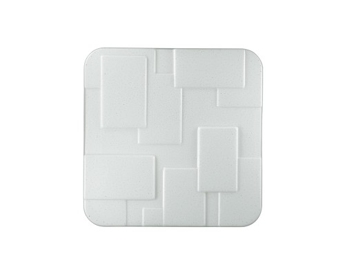 2085/DLN PALE SN 103 Светильник пластик/белый LED 48Вт 3000/4000/6000K 410х410 IP43 CCT NORES