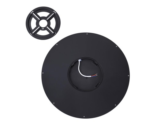 7660/32L MITRA LED SN 54 Светильник пластик/белый/черный LED 32Вт 3000/4000K D400 IP40 ALFA BLACK