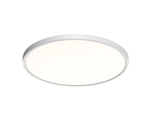 7659/40L MITRA LED SN 52 Светильник пластик/белый LED 40Вт 3000/4000K D495 IP40 ALFA WHITE