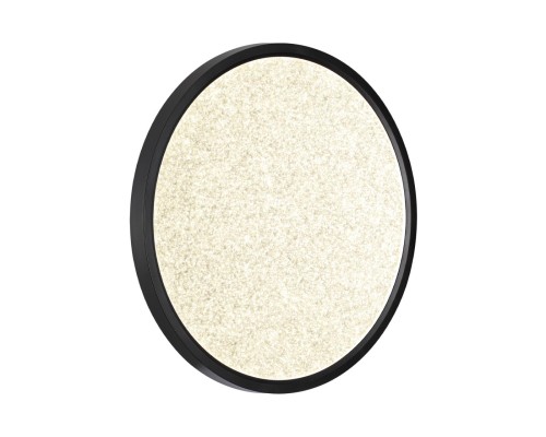 7662/32L MITRA LED SN 56 Светильник пластик/белый/черный LED 32Вт 3000/4000K D400 IP40 OMEGA BLACK