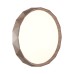 7637/AL BASICA SN 114 Светильник пластик/корич. под дер. LED 18Вт 4000K D295 IP43 ZIF WOOD