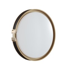 7667/DL COLOR SN 78 Светильник пластик/белый/черный/золотой LED 48Вт 4000К D405 IP43 FAVEMO BLACK