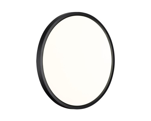 7660/32L MITRA LED SN 54 Светильник пластик/белый/черный LED 32Вт 3000/4000K D400 IP40 ALFA BLACK