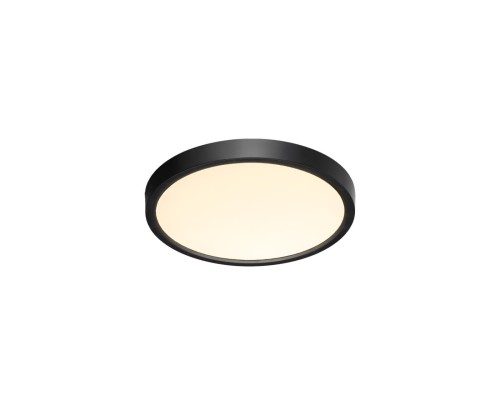 7660/18L MITRA LED SN 54 Светильник пластик/белый/черный LED 18Вт 3000/4000K D230 IP40 ALFA BLACK