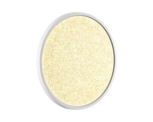 7661/32L MITRA LED SN 56 Светильник пластик/белый LED 32Вт 3000/4000K D400 IP40 OMEGA WHITE