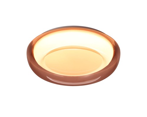 7778/DLN COLOR SN 112 Светильник пластик/белый/розовый LED 48Вт 3000/4000/6000К D400 IP43 CCT PORTMAN