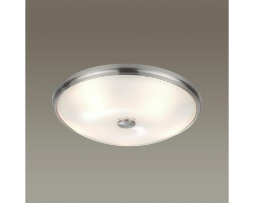 4957/5 WALLI ODL22 511 мат.никель/металл/белый/стекло Настенно-потолочн.светильн. E14 5*40W PELOW