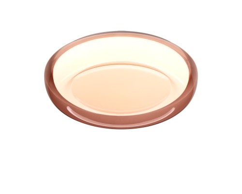 7778/ELN COLOR SN 112 Светильник пластик/белый/розовый LED 76Вт 3000/4000/6000К D500 IP43 CCT PORTMAN