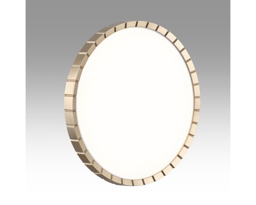 7648/ELN PALE SN 142 Светильник пластик/белый/золотой LED 76Вт 3000/4000/6000К D486 IP43 CCT ATABI GOLD