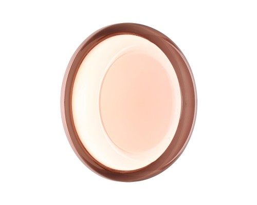 7778/DLN COLOR SN 112 Светильник пластик/белый/розовый LED 48Вт 3000/4000/6000К D400 IP43 CCT PORTMAN