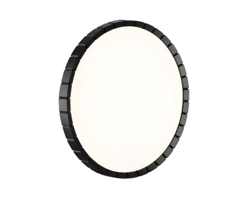 7649/DL PALE SN 88 Светильник пластик/белый/черный LED 48Вт 4000К D385 IP43 ATABI BLACK