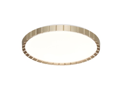 7648/ELN PALE SN 142 Светильник пластик/белый/золотой LED 76Вт 3000/4000/6000К D486 IP43 CCT ATABI GOLD