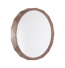 7637/AL BASICA SN 114 Светильник пластик/корич. под дер. LED 18Вт 4000K D295 IP43 ZIF WOOD