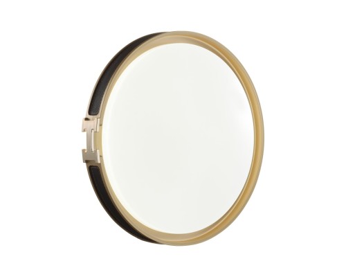 7667/DL COLOR SN 78 Светильник пластик/белый/черный/золотой LED 48Вт 4000К D405 IP43 FAVEMO BLACK