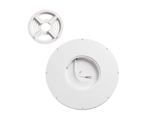 7659/24L MITRA LED SN 52 Светильник пластик/белый LED 24Вт 3000/4000K D300 IP40 ALFA WHITE