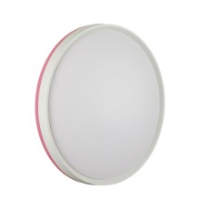 7708/DL COLOR SN 100 Светильник пластик/белый/розовый LED 48Вт 4000К D420 IP43 KEZO PINK