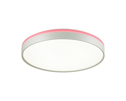 7708/DL COLOR SN 100 Светильник пластик/белый/розовый LED 48Вт 4000К D420 IP43 KEZO PINK