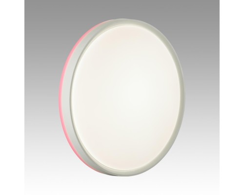 7708/DL COLOR SN 100 Светильник пластик/белый/розовый LED 48Вт 4000К D420 IP43 KEZO PINK