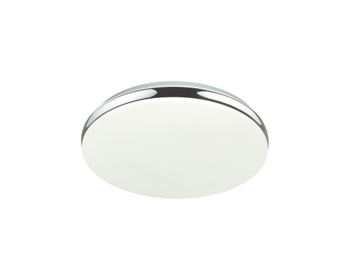 7600/CLN TAN SN Светильник пластик/белый/хром LED 36Вт без ДУ 4000К D340 IP43 RINGO