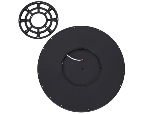 7660/48L MITRA LED SN 54 Светильник пластик/белый/черный LED 48Вт 3000/4000K D600 IP40 ALFA BLACK