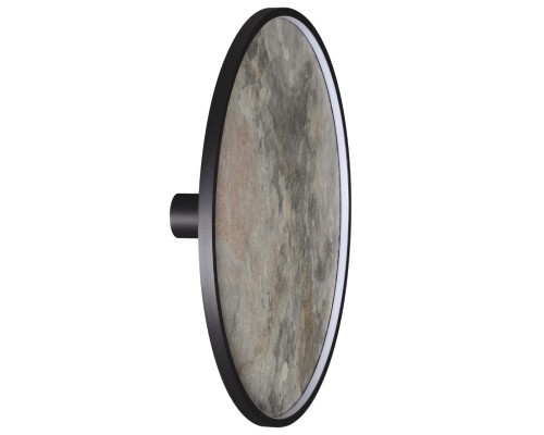 5078/55L L-VISION ODL24 черн./серо-беж./металл/натур.камень/акрил Настен.-потолочн.cветильн. LED 55W 3000K STOFLAKE